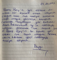 Gözümde büyüttüğüm gibi korkutucu olmadı.