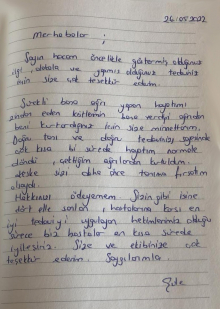 Hayatımı zindan eden kistlerimin bana verdiği ağrıdan beni kurtardığınız